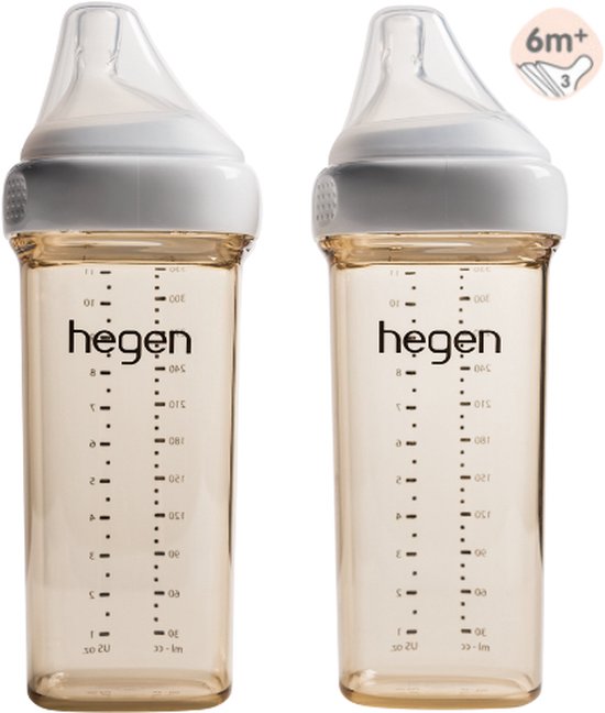 Hegen Babyfles 330 ml 2 Stuks van Hegen