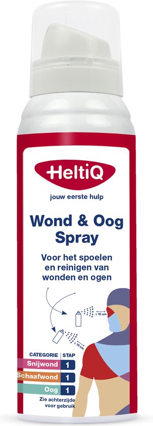 HeltiQ Wond & Oog Spray 100ml van Merkloos