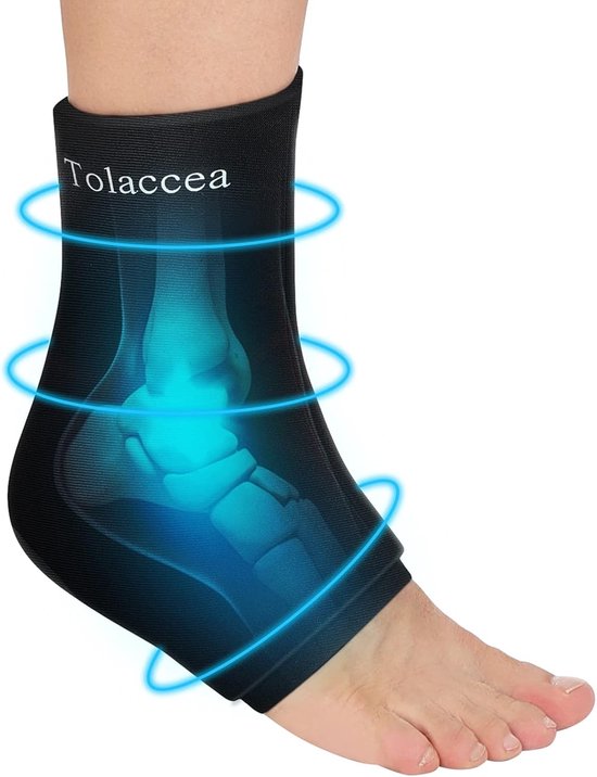 Herbruikbaar Koel- en Warmtecompres voor Enkels en Voeten bij Blessures, Verlichting bij Achillespees, Hielpijn, Oedeem en Plantaire Fasciitis, Ideaal voor Herstel en Ontspanning