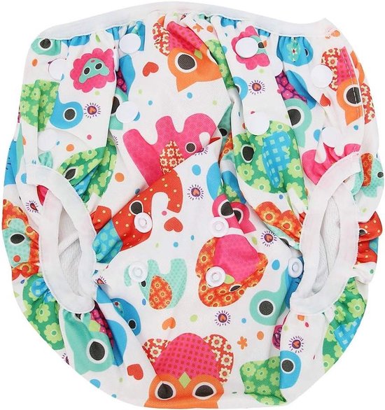 Herbruikbare Babyzwemluiers - Zwemluier Pasgeboren - Veilig Zwemmen - Verstelbaar Elastisch - XL 5-25kg - Meerdere Opties