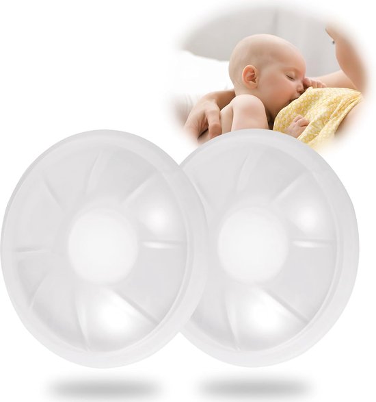 Herbruikbare Moedermelkvangers - Lekbestendige Pads voor Borstvoeding - 2 Stuks