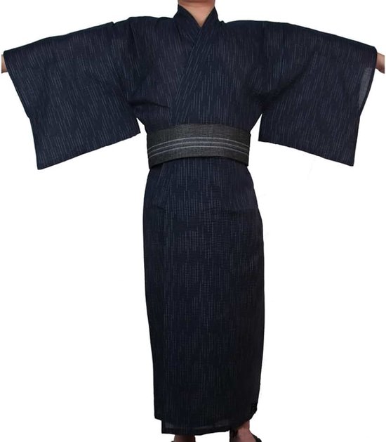 Heren Japanse Yukata Japanse kimono Huisjas Pyjama Kamerjas