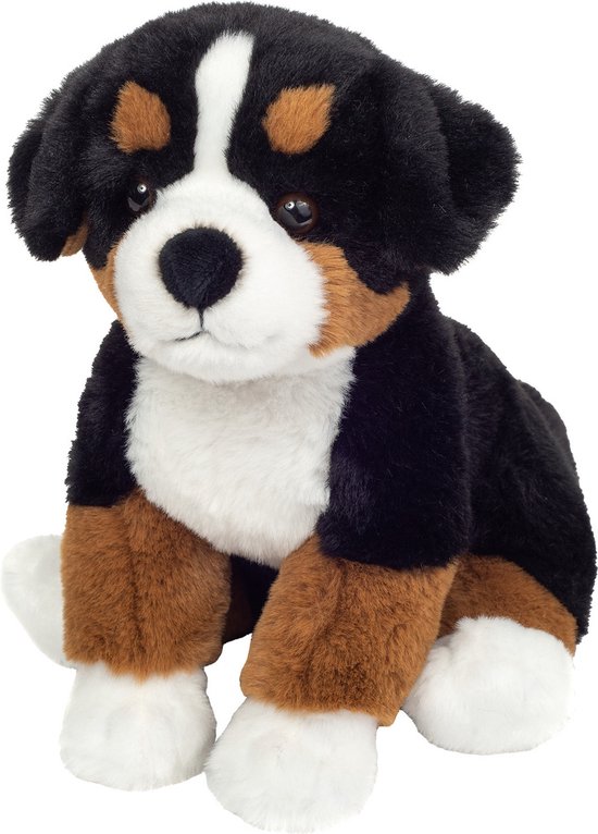 Hermann Teddy Knuffeldier hond Berner Sennen - pluche - premium knuffels - multi kleuren - 26 cm van Hermann Teddy
