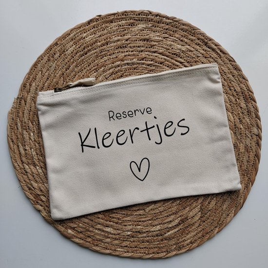 Het blije snoetje - organizer luiertas - reserve kleertjes - etui - luiertas - Organizer zakje mombag / luiertas- kraamcadeau - Crème van Het blije snoetje