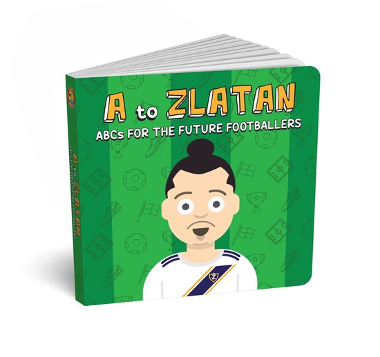 Het Voetbalalfabetboek: ABC voor toekomstige voetballers - Van Aguero tot Messi tot Zlatan - DiaperBookClub van DiaperBookClub
