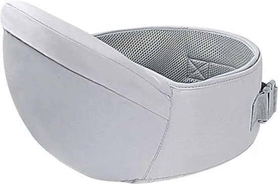 Heupdrager voor Baby - Grijs - Heupsteun voor Baby en Peuter - Draagtas tegen Rugklachten - Kind Hip Seat Carrier van Rokey