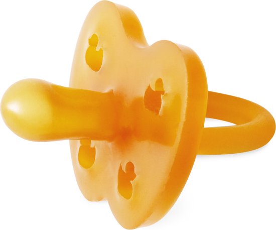 HEVEA - Fopspeen - Symmetrisch - Naturel - 3-36 mnd - 100% natuurrubber van Merkloos