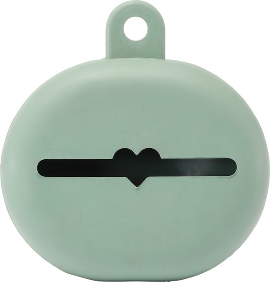 HEVEA Pacifier Keeper Case - Moss Green | Natural rubber van HEVEA