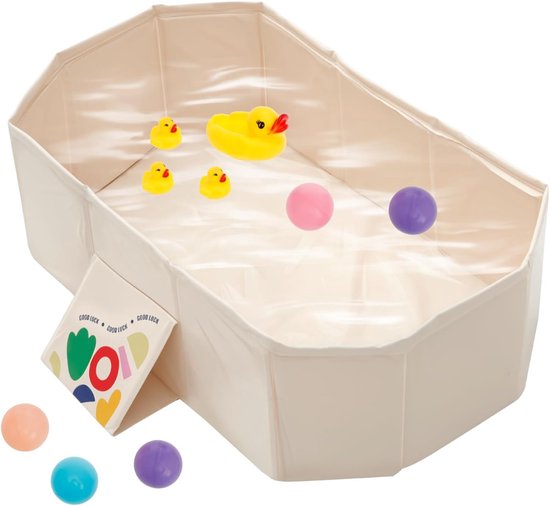 HEZIVO® Opvouwbaar Bad Kinderen - Zitbad Baby - Ligbad - 0-8 Jaar