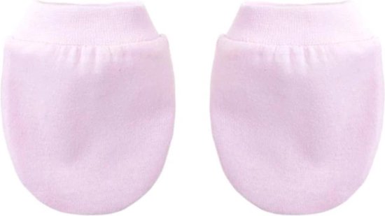 Hiden - Baby handschoenen - Baby wanten - Krabwantjes - Babykleding - Anti Krassende handschoenen - Wit van Hiden
