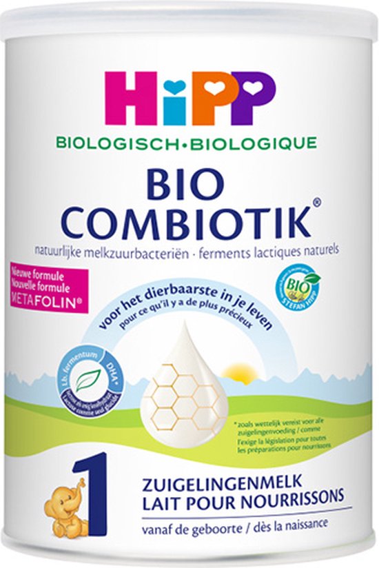 HiPP 1 Bio Combiotik Zuigelingenmelk - 800gr (vanaf de geboorte) van Merkloos