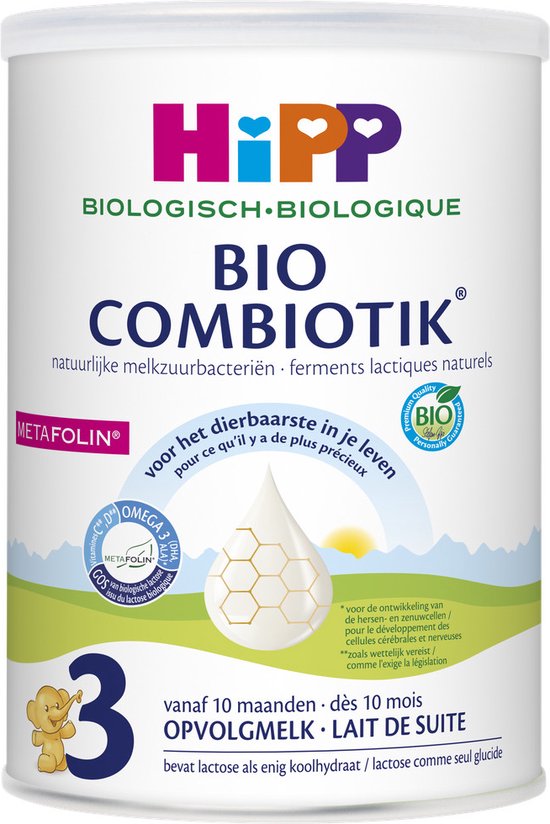 HiPP 3 Bio Opvolgmelk Combiotik - 800 g van HI