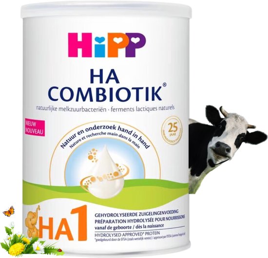 HiPP HA 1 Combiotik Baby Opvolgmelk - 800 GR - 0-6 Maanden