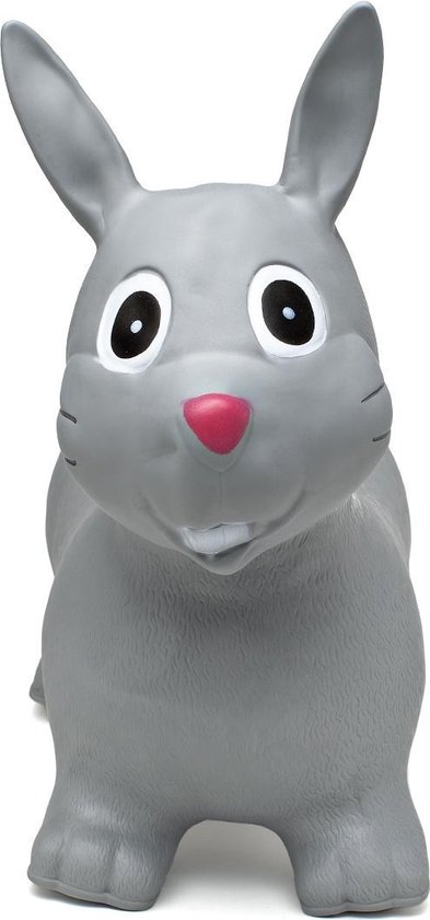 Hippy Skippy Konijn Skippybal - 81 cm - Grijs van HI