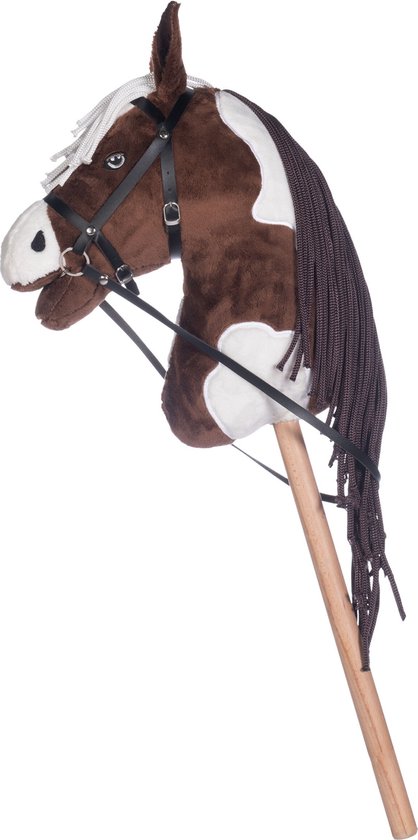HKM Hobby Horse Stokpaard - maat One size - Brown-white van Merkloos