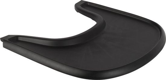 HoA Decoration Eetblad geschikt voor Stokke Tripp Trapp - Accessoire voor Stokke Tripp Trapp - Zwart van Merkloos