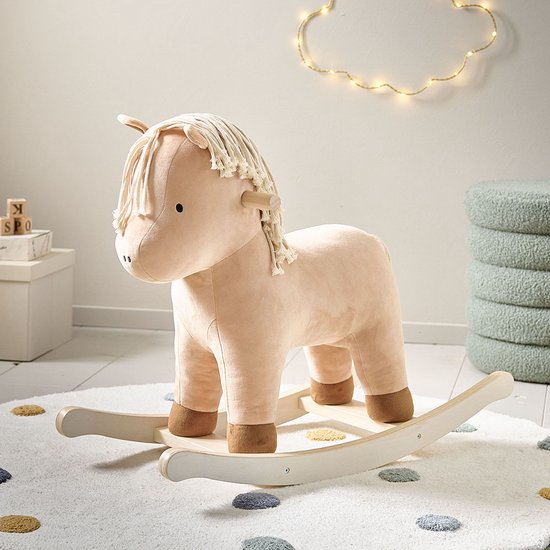 Hobbelpaard Paard 'Arthur' - Schommelstoel voor Baby - Hobbeldier voor Galopperen naar Kastelen, Regenbogen en Avonturen van Cangaroo