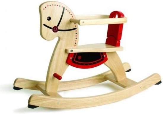 Hobbelpaard Pintoy: 73x30x52 cm (09535) van Hobbelpaard