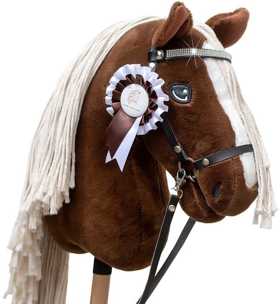 Hobby Horse Land - Hobby Horse "Sunny Dream" - Inclusief halster - Stokpaard - A3