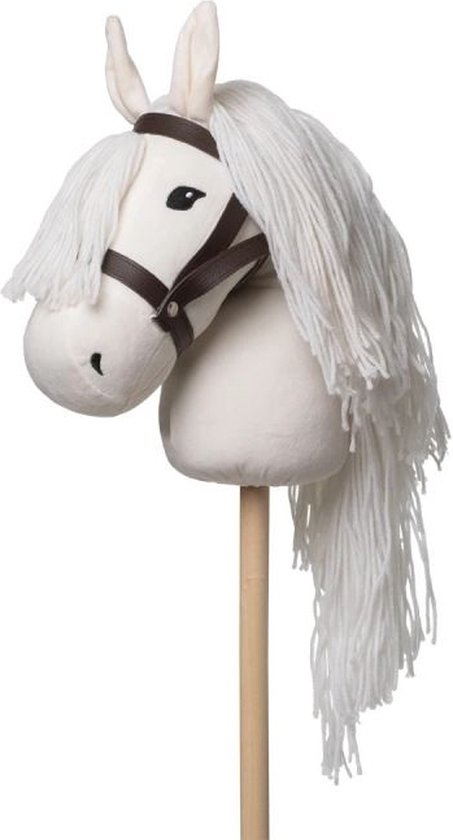 Hobby Horse - Wit - hobbyhorse stok paard stokpaardje speelgoed van Qids