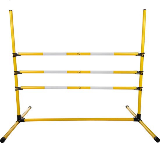 Hobby Horsing Jumping hindernis - geel van Merkloos