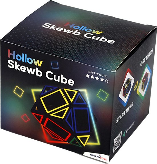 Hollow Skewb Cube - Recent Toys - Breinbreker - Meffert van Meffert's