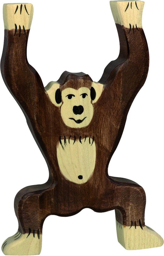 Holztiger Chimpansee van Holztiger