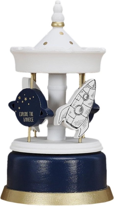 Home deco kids - Muziek carrousel - Explore the universe van Home Deco Kids