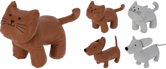Home & Styling deurstopper bruin meerkleurig babykamer decoratie.