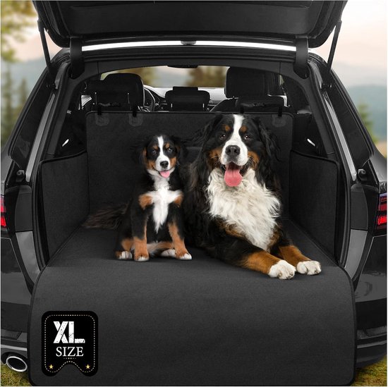 Honden Deken Auto Beschermhoes voor Achterbank/Kofferbak Tas Transporttas - Honden, Auto Bescherming, Kofferbak Bescherming, Zijbescherming, Waterdicht, Wasbaar, Beschermend, Zacht, Antislip, Kofferbak van Merkloos