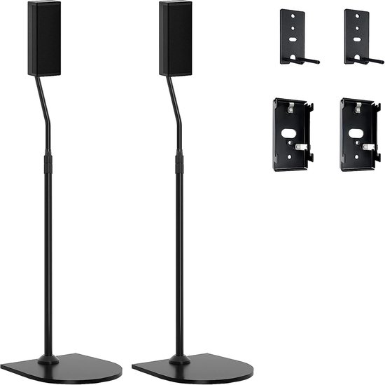 hoogte verstelbare standaard voor Bose luidsprekerstandaards wr Slideconnect beugel, voor Bose Surround Speakers, Surround 700, OmniJewel Lifestyle 650, CineMate GS Series II, voor Bose OmniJewel