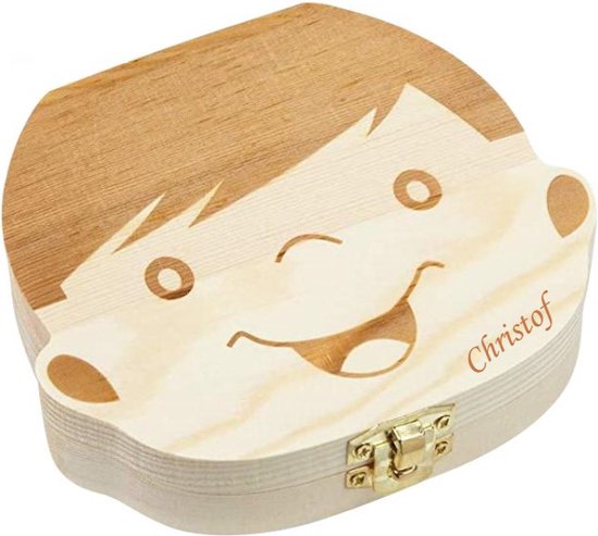 Hoogwaardig Tandendoosje met Tekst Luxe versie 2 SB van SB Living