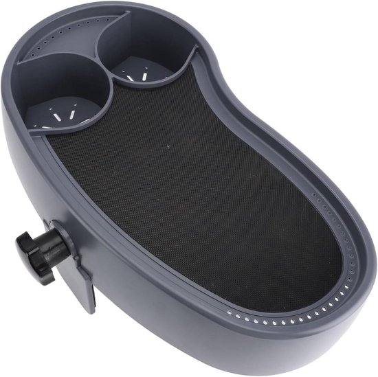 Hot Tub Dienblad met Verstelbaar Tafelblad en Antislip Drinkbus - Perfect voor Bovengrondse Badkuipen en Spa's