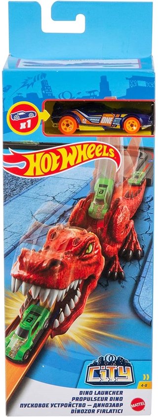 Hot Wheels City Launch Set met Auto - 4+ jaar