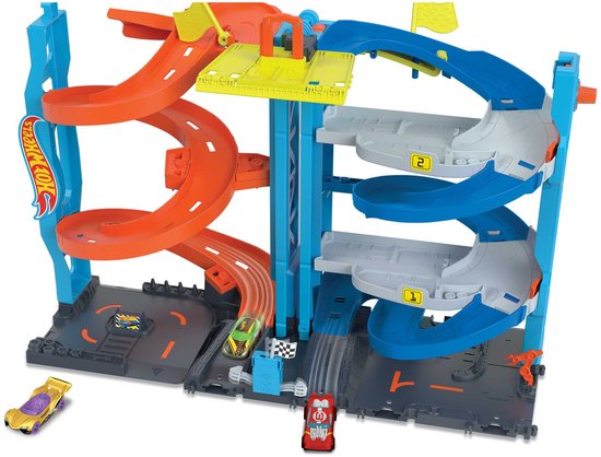Hot Wheels City Transformerende Racetoren - Racebaan