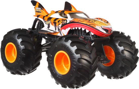 Hot Wheels Grote Monstertrucks Tijgerhaai van Merkloos