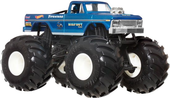 Hot Wheels Monster Trucks Oversized BIGFOOT Vehicle van Hot Wheels