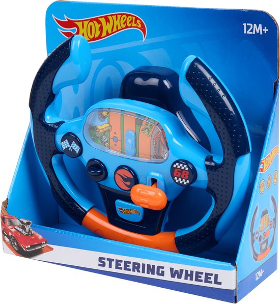 Hot Wheels Speelgoed Racestuur - Realistische Interactieve Race-ervaring voor Kinderen - Geschikt vanaf 1 Jaar van Merkloos