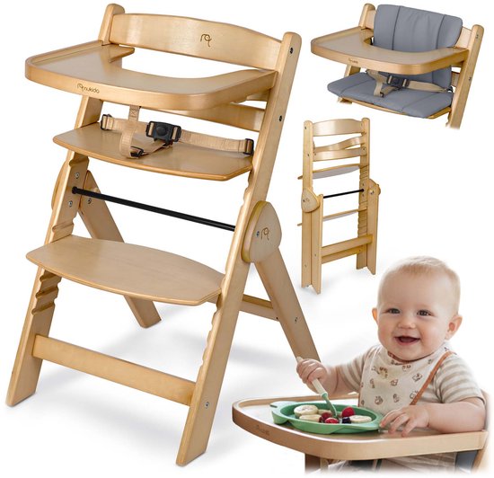 Houten kinderstoel Nukido Timo van Houten