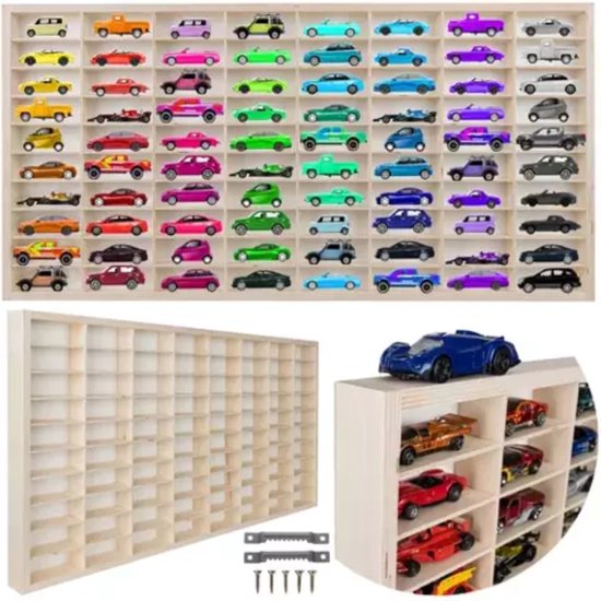 Houten plank voor auto's / veren KRUZZEL van Kruzzel