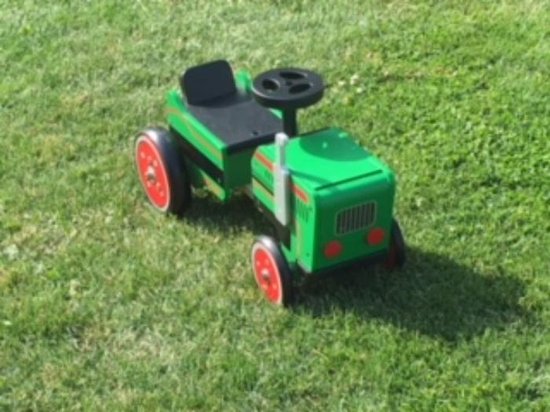 Houten Tractor Loopauto, Playwood van PlayWood