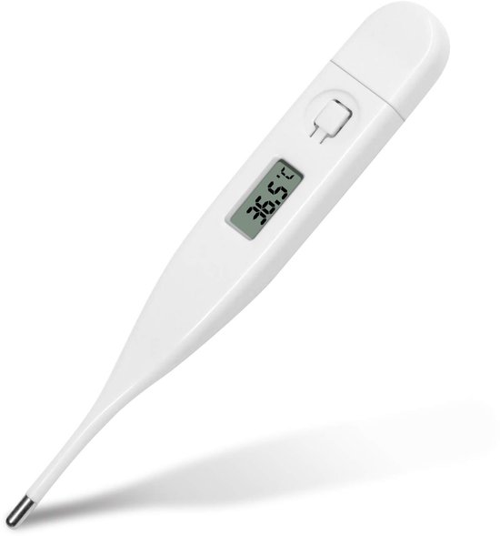 HPC300 Digitale koortsthermometer, lcd-display, medische elektronische thermometer voor oraal, oksel en rechthoek, digitale thermometer zonder kwik, voor pasgeborenen, kinderen, volwassenen