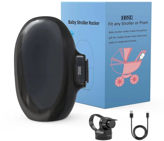 HSNL® Baby Rocker voor Kinderwagen – Draagbare Baby Rocker, Baby Bouncer & Babyswing Elektrisch