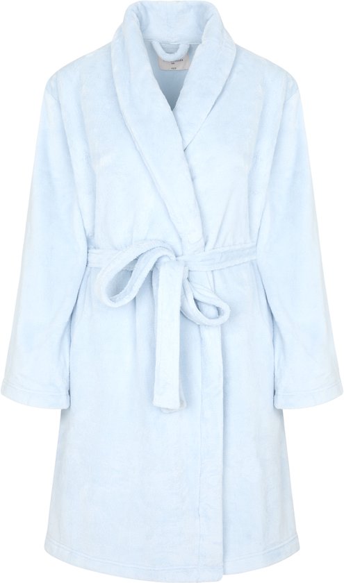 Hunkemöller Badjas van zachte fleece Blauw