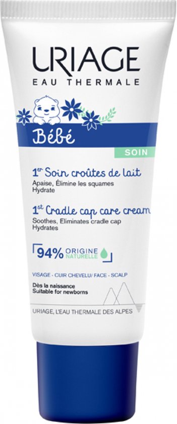Hydrerende Baby Lotion Cradle Cap Care Cream Uriage 10004413 40 ml van Uriage