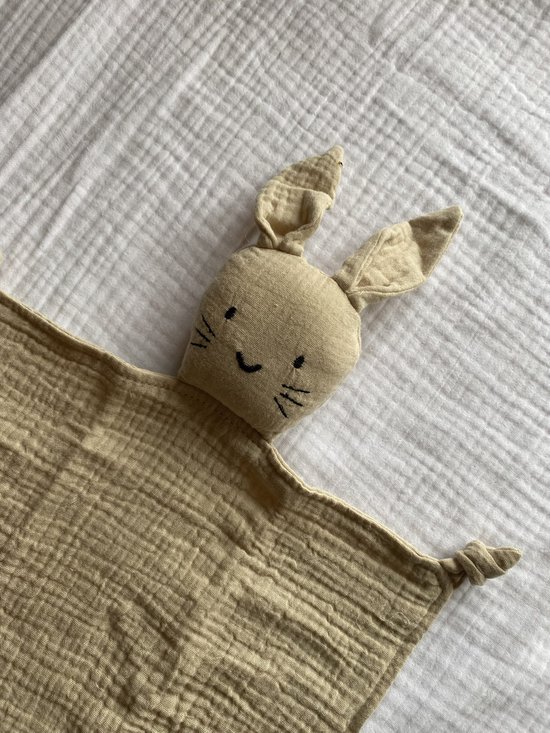 Hydrofiel Knuffeldoekje konijn van Merkloos