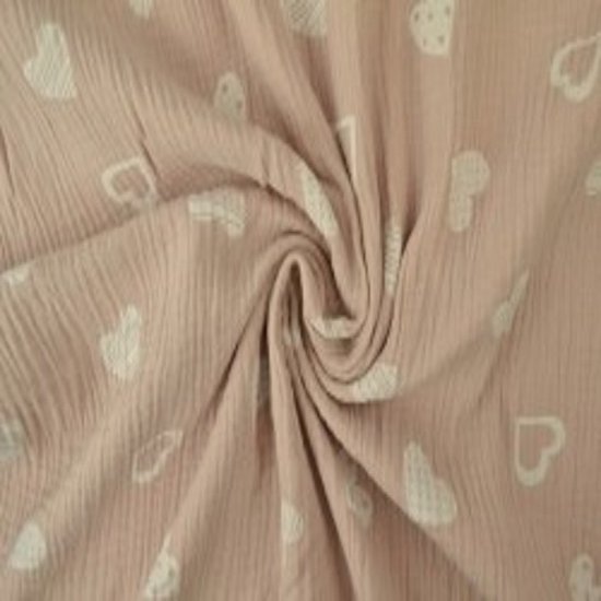Hydrofiele doek / baby old pink / 130 cm bij 130 cm van Meyco