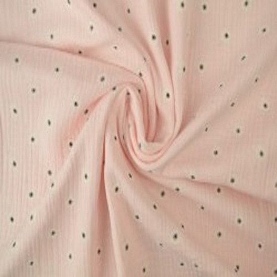 Hydrofiele doek / baby pink / 130 cm bij 130 cm van Little Dutch