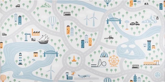 Hygienisch speelkleed pastel 95x200cm van Dwinguler