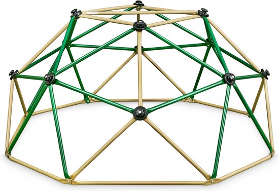 HyperMotion voor buiten buitenspeelgoed klimrek duikelrek kinderen speelgoed klimtoestel dome klimtoren peuter binnen klimboog metalen gymrek metaal klimkoepel met plastic speeltuin kinderkamer kunststof geodome indoor klim kind groot van Merkloos